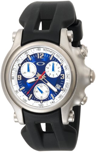 Oakley Watches Blue Dial Swiss Quartz Mens Watch