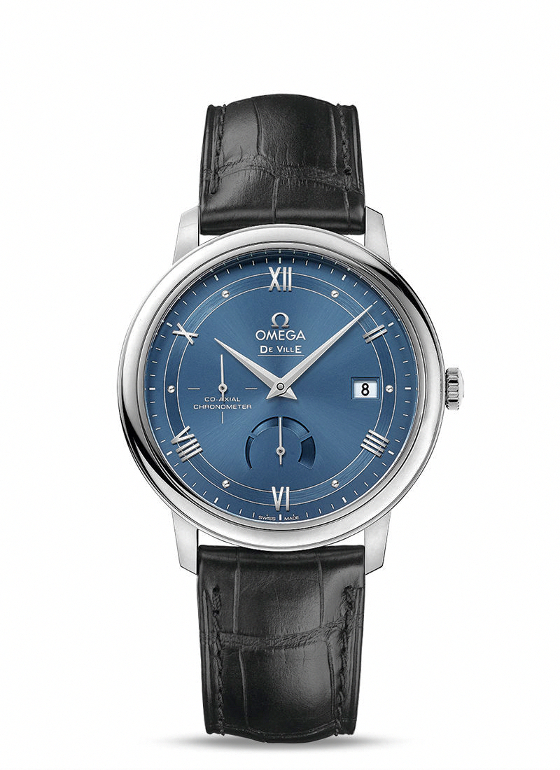 Omega De Ville Series Watches Blue Dial Automatic Mens Watch