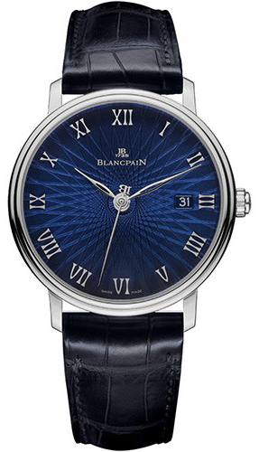Blancpain Villeret Watches Blue Dial Automatic Mens Watch