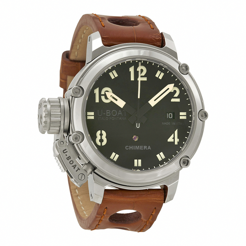 U Boat Chimera Watches Black Dial Automatic Mens Watch
