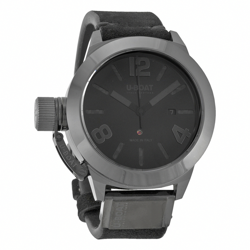 U Boat Classico Watches Black Dial Automatic Mens Watch