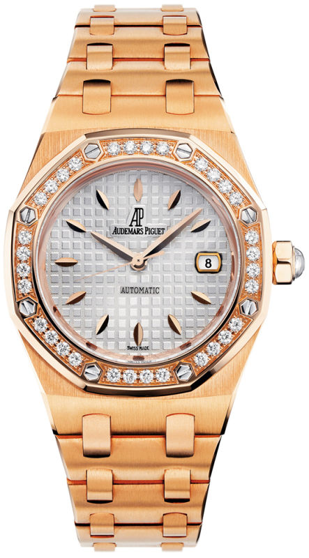 Audemars Piguet Royal Oak Watches Silver Dial Automatic Ladies Watch