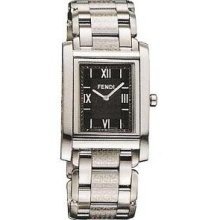 Fendi Watches Black Dial Quartz Mens Watch