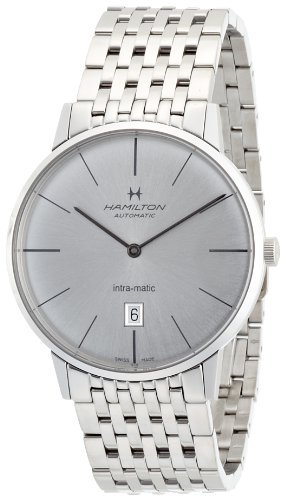 Hamilton Watches Silver Dial Automatic Mens Watch