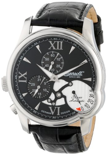 Ingersoll Watches Black Dial Automatic Mens Watch