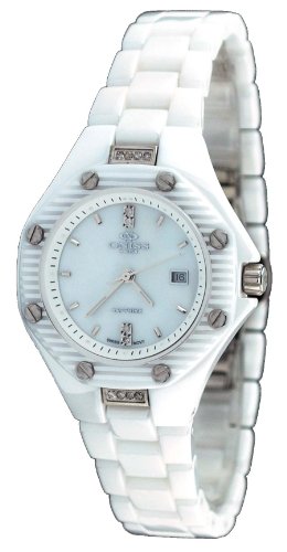 Oniss Watches White Dial Swiss Quartz Ladies Watch