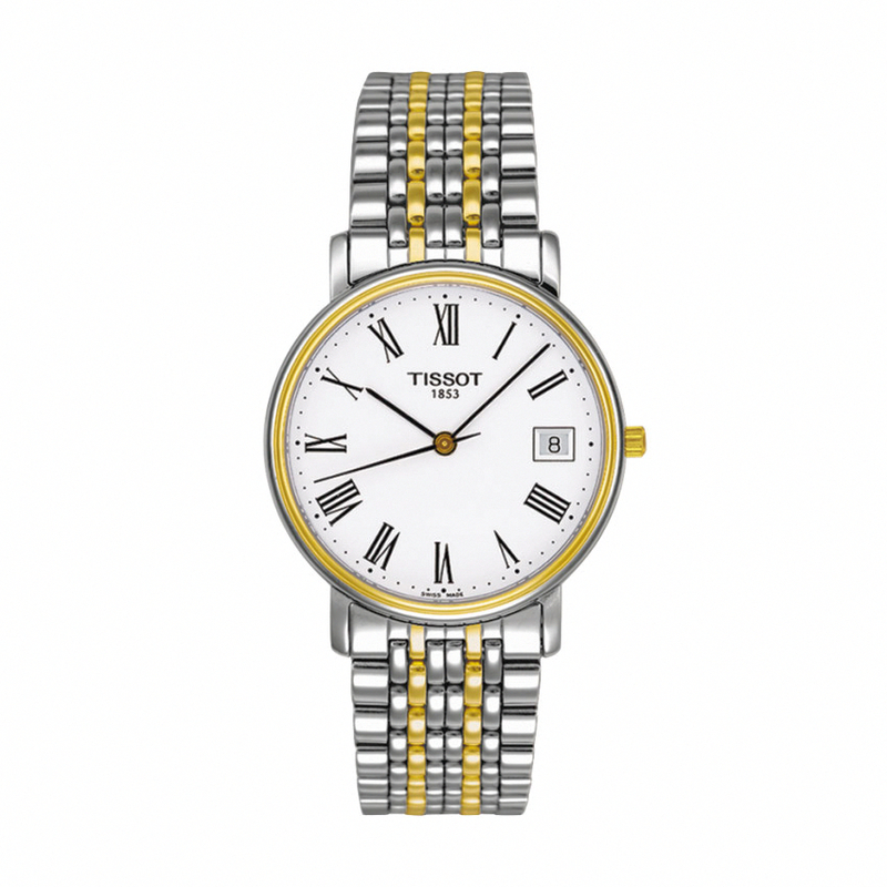 Tissot Desire Watches White Dial Swiss Quartz Unisex Watch